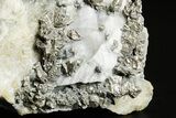Native Silver in Calcite - Morocco #362820-2